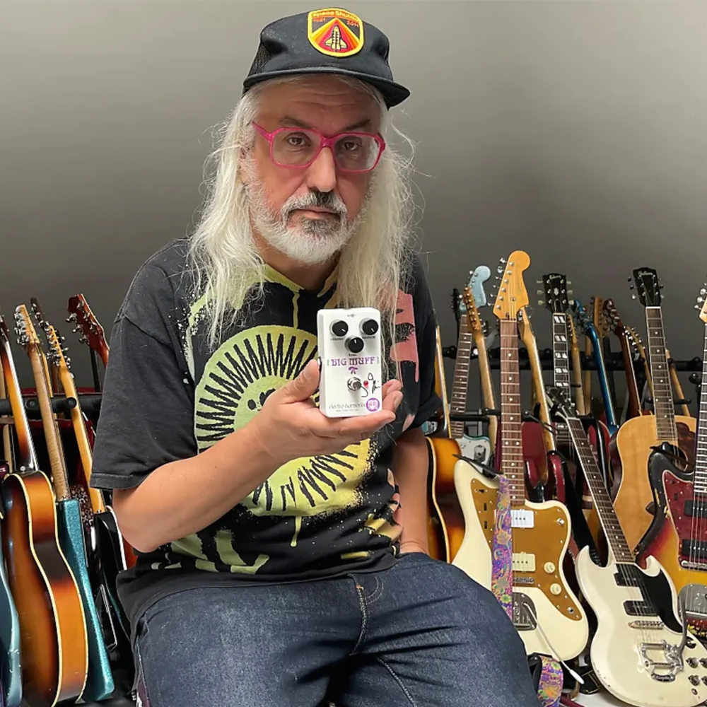 新品未使用 J Mascis Ram's Head Big Muff Pi J MASCIS RAM'S HEAD BIG MUFF PI — Dinosaur Jr.
